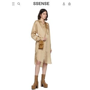 BOYY Phone Scrunchy Soft Bag In Brown